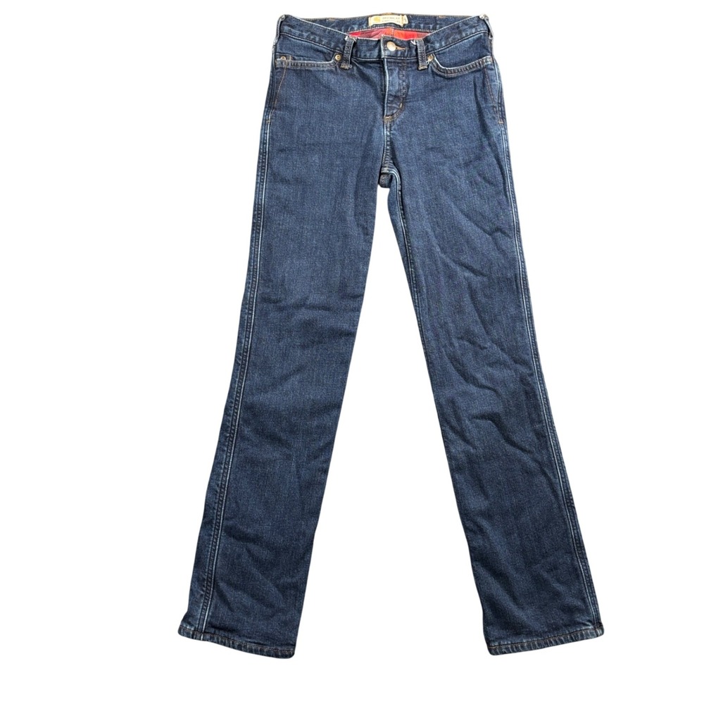 Carhartt Original Fit Flannel Lined Jeans Womens 2R Straight Leg Workwear
